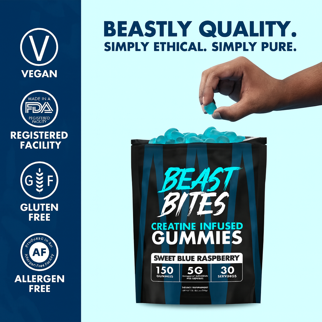 BeastBites™ - Creatine Gummies