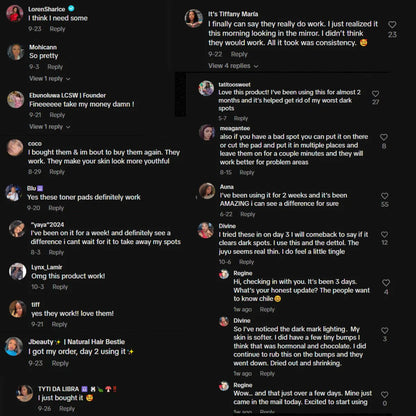 JIYU™ Korean Toner Pads